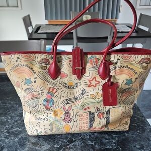 Dooney & Bourke Colorful Graphic Tote Bag